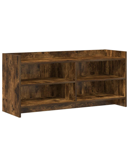 Mobile TV 100 x 33 x 47 cm Rovere Fumo Legno ingegnerizzato