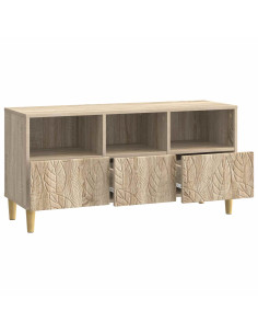 Mobile TV 102 x 34,5 x 50 cm Rovere Sonoma Legno ingegnerizzato 2