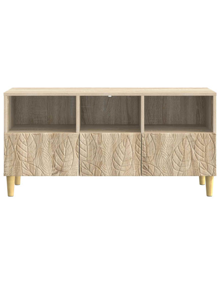 Mobile TV 102 x 34,5 x 50 cm Rovere Sonoma Legno ingegnerizzato