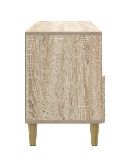Mobile TV 102 x 34,5 x 50 cm Rovere Sonoma Legno ingegnerizzato
