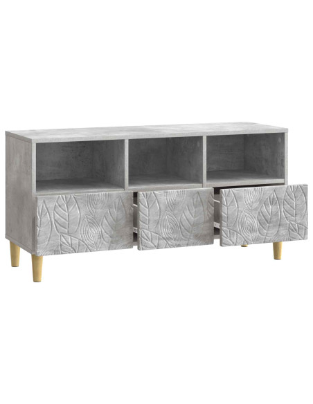 Mobile TV 102 x 34,5 x 50 cm Grigio Cemento