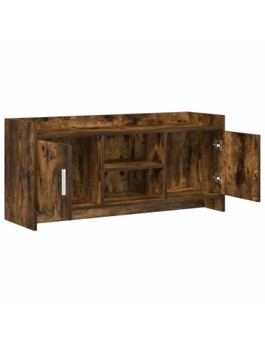 Mobile TV 102 x 33 x 47 cm Rovere Fumo Legno ingegnerizzato