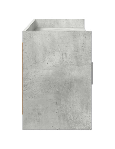 Mobile TV 168 x 33 x 47 cm Grigio Cemento Legno ingegnerizzato