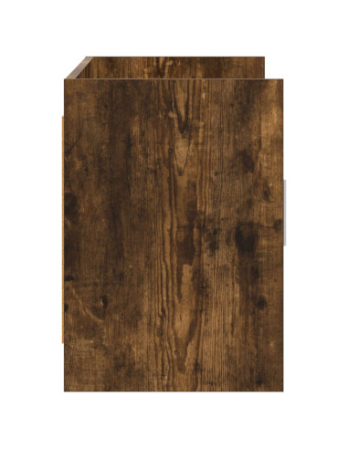 Mobile TV 102 x 33 x 47 cm Rovere Fumo Legno ingegnerizzato