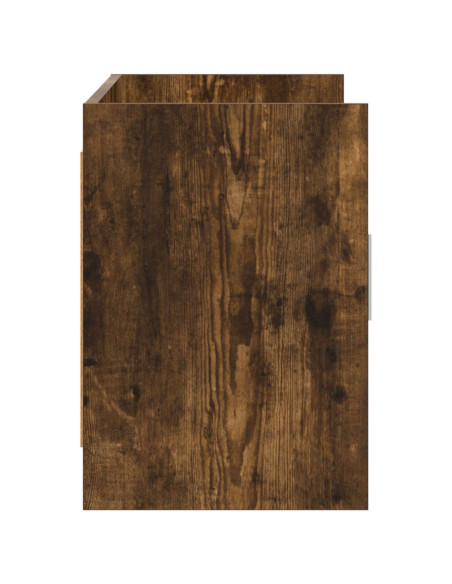 Mobile TV 102 x 33 x 47 cm Rovere Fumo Legno ingegnerizzato