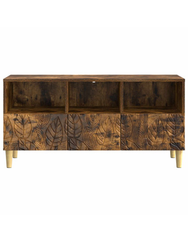 Mobile TV 102 x 34,5 x 50 cm Rovere Fumo Legno ingegnerizzato