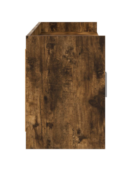 Mobile TV 168 x 33 x 47 cm Rovere Fumo Legno ingegnerizzato