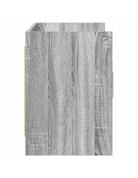 Mobile TV 102 x 33 x 47 cm Sonoma grigio Legno ingegnerizzato