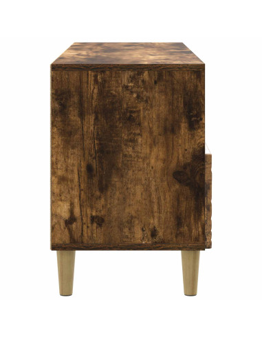 Mobile TV 102 x 34,5 x 50 cm Rovere Fumo Legno ingegnerizzato