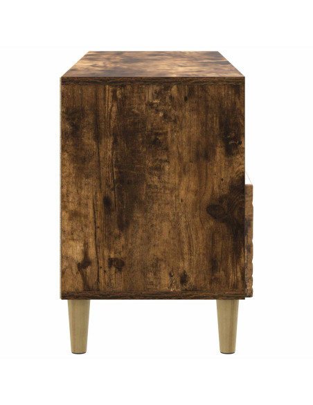 Mobile TV 102 x 34,5 x 50 cm Rovere Fumo Legno ingegnerizzato