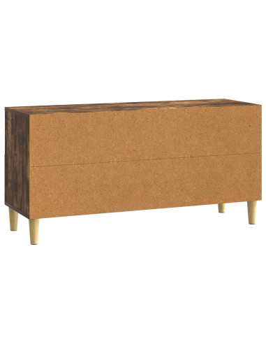 Mobile TV 102 x 34,5 x 50 cm Rovere Fumo Legno ingegnerizzato