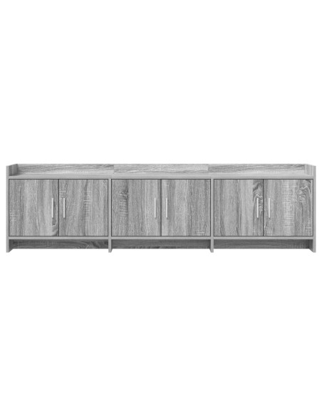 Mobile TV 168 x 33 x 47 cm Sonoma grigio Legno ingegnerizzato