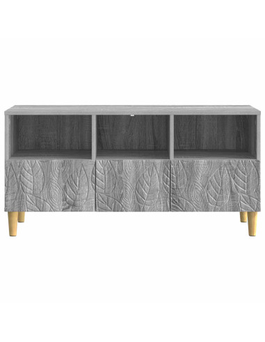 Mobile TV 102 x 34,5 x 50 cm Sonoma grigio Legno ingegnerizzato