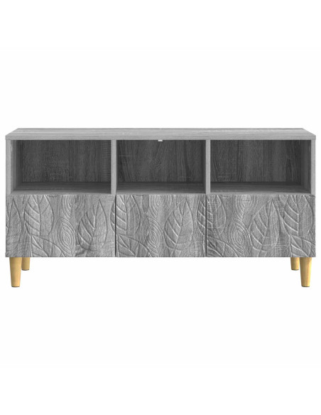 Mobile TV 102 x 34,5 x 50 cm Sonoma grigio Legno ingegnerizzato