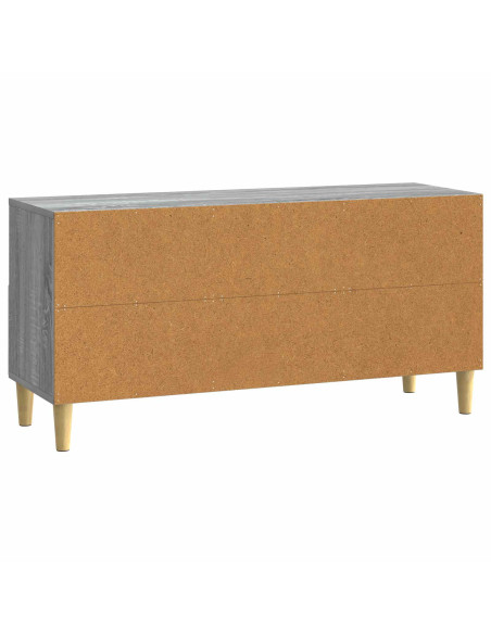 Mobile TV 102 x 34,5 x 50 cm Sonoma grigio Legno ingegnerizzato