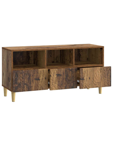 Mobile TV 102 x 34,5 x 50 cm Legno antico Legno ingegnerizzato
