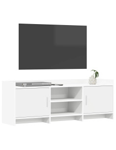 Mobile TV 130 x 33 x 47 cm Bianco Legno ingegnerizzato 2