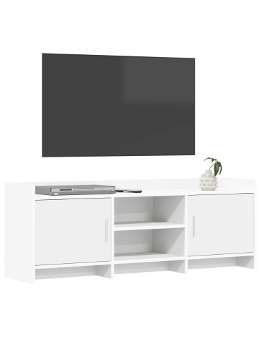 Mobile TV 130 x 33 x 47 cm Bianco Legno ingegnerizzato