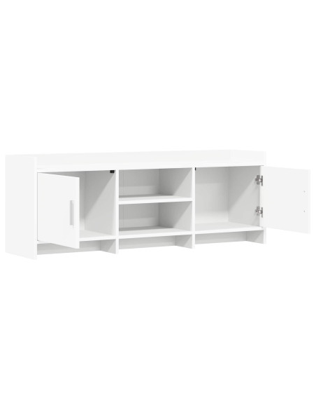 Mobile TV 130 x 33 x 47 cm Bianco Legno ingegnerizzato