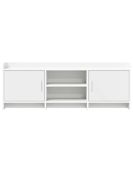 Mobile TV 130 x 33 x 47 cm Bianco Legno ingegnerizzato