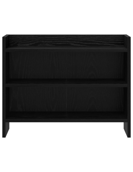 Mobile TV 60 x 33 x 47 cm Rovere Nero Legno ingegnerizzato