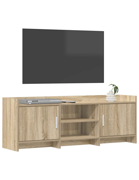 Mobile TV 130 x 33 x 47 cm Rovere Sonoma Legno ingegnerizzato