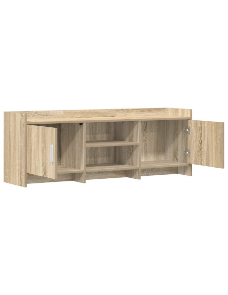 Mobile TV 130 x 33 x 47 cm Rovere Sonoma Legno ingegnerizzato