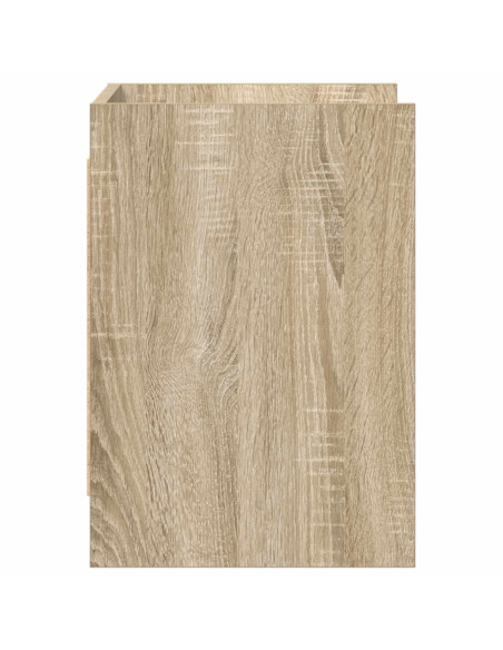 Mobile TV 60 x 33 x 47 cm Rovere Sonoma Legno ingegnerizzato