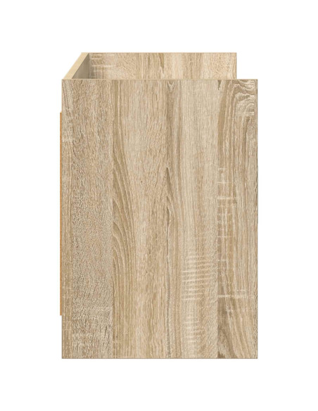 Mobile TV 130 x 33 x 47 cm Rovere Sonoma Legno ingegnerizzato