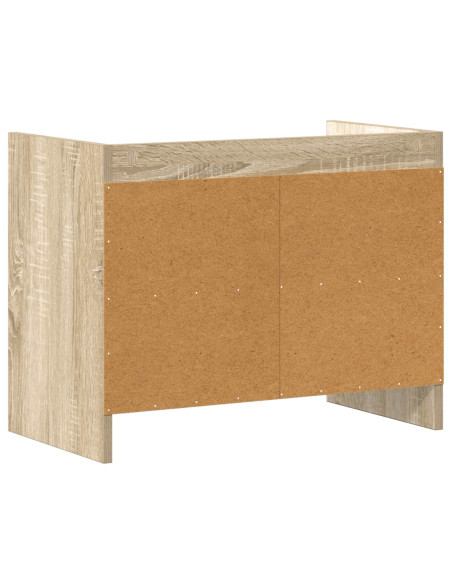 Mobile TV 60 x 33 x 47 cm Rovere Sonoma Legno ingegnerizzato