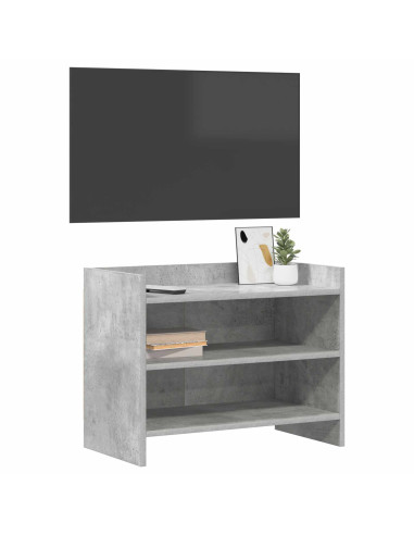 Mobile TV 60 x 33 x 47 cm Grigio Cemento Legno ingegnerizzato