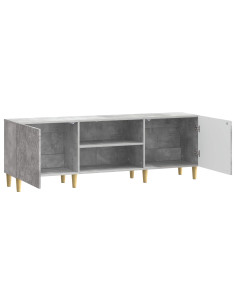 Mobile TV 150 x 31 x 50 cm Grigio Cemento Legno ingegnerizzato 2
