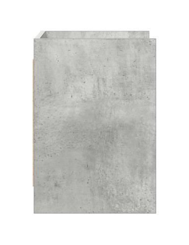 Mobile TV 60 x 33 x 47 cm Grigio Cemento Legno ingegnerizzato