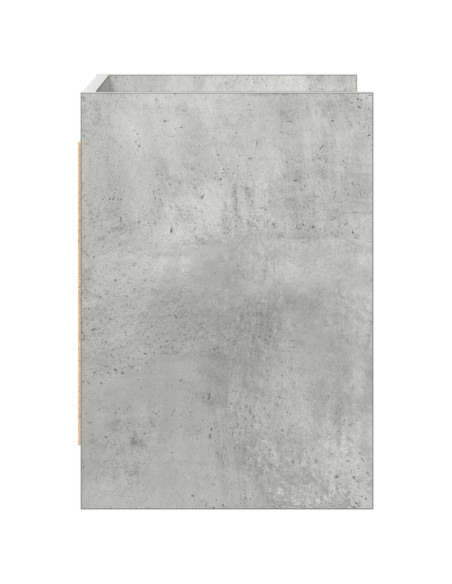 Mobile TV 60 x 33 x 47 cm Grigio Cemento Legno ingegnerizzato