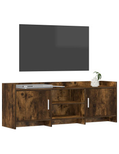 Mobile TV 130 x 33 x 47 cm Rovere Fumo Legno ingegnerizzato 2