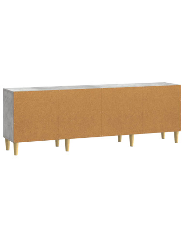 Mobile TV 150 x 31 x 50 cm Grigio Cemento Legno ingegnerizzato