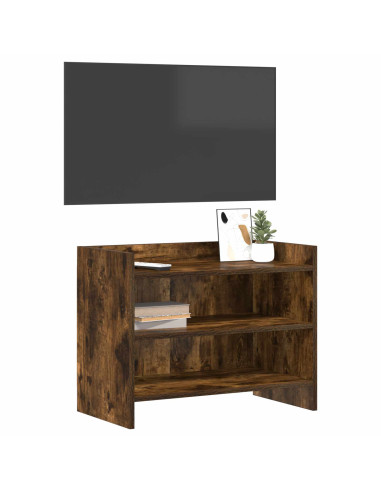 Mobile TV 60 x 33 x 47 cm Rovere Fumo Legno ingegnerizzato