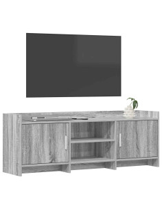 Mobile TV 130 x 33 x 47 cm Sonoma grigio Legno ingegnerizzato 2