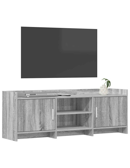 Mobile TV 130 x 33 x 47 cm Sonoma grigio Legno ingegnerizzato