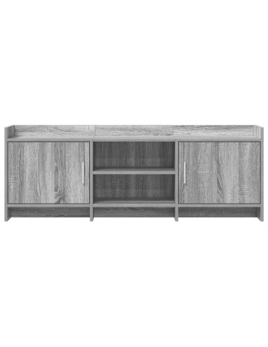 Mobile TV 130 x 33 x 47 cm Sonoma grigio Legno ingegnerizzato