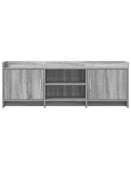 Mobile TV 130 x 33 x 47 cm Sonoma grigio Legno ingegnerizzato