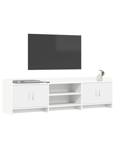 Mobile TV 168 x 33 x 47 cm Bianco Legno ingegnerizzato