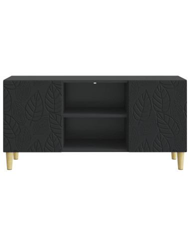 Mobile TV 102 x 34,5 x 50 cm Nero Legno ingegnerizzato