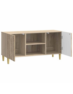 Mobile TV 102 x 34,5 x 50 cm Rovere Sonoma Legno ingegnerizzato 2
