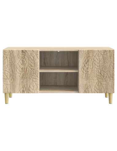 Mobile TV 102 x 34,5 x 50 cm Rovere Sonoma Legno ingegnerizzato