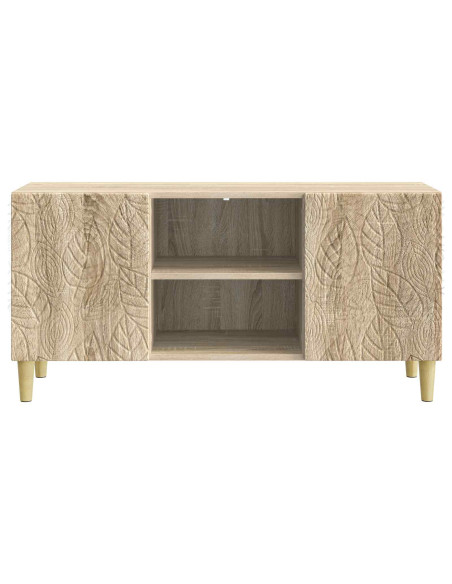 Mobile TV 102 x 34,5 x 50 cm Rovere Sonoma Legno ingegnerizzato