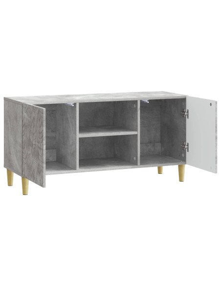 Mobile TV 102 x 34,5 x 50 cm Grigio Cemento