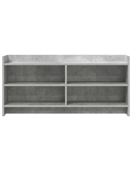 Mobile TV 100 x 33 x 47 cm Grigio Cemento Legno ingegnerizzato