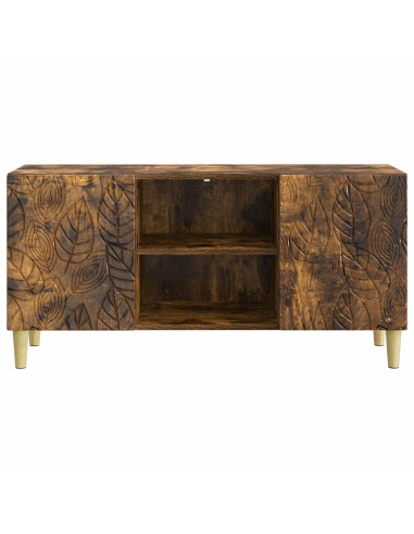 Mobile TV 102 x 34,5 x 50 cm Rovere Fumo Legno ingegnerizzato