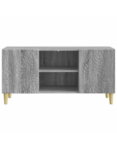 Mobile TV 102 x 34,5 x 50 cm Sonoma grigio Legno ingegnerizzato